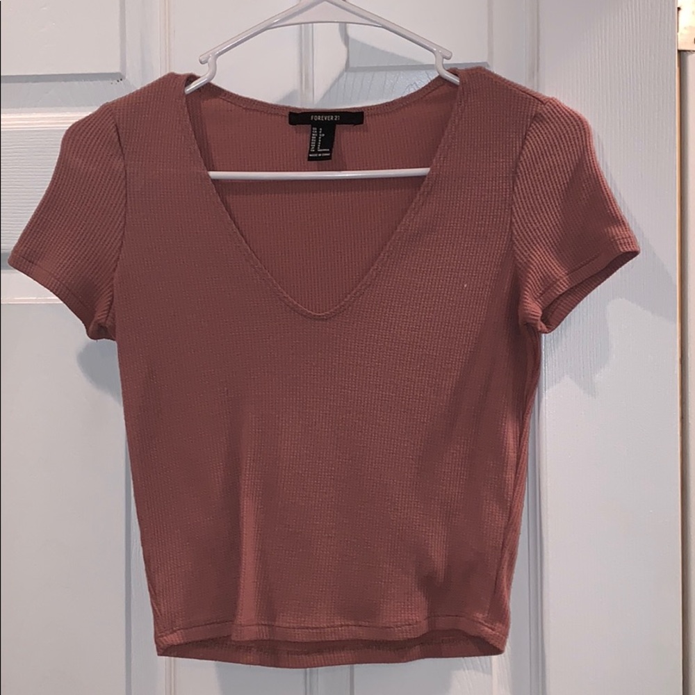❤️❤️Pink/Nude Cropped Knit Top❤️❤️